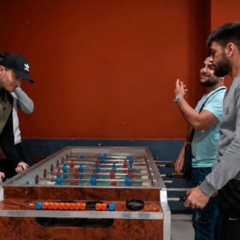 Tischfußball