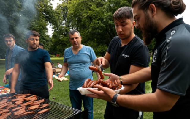 Grillfest im Park