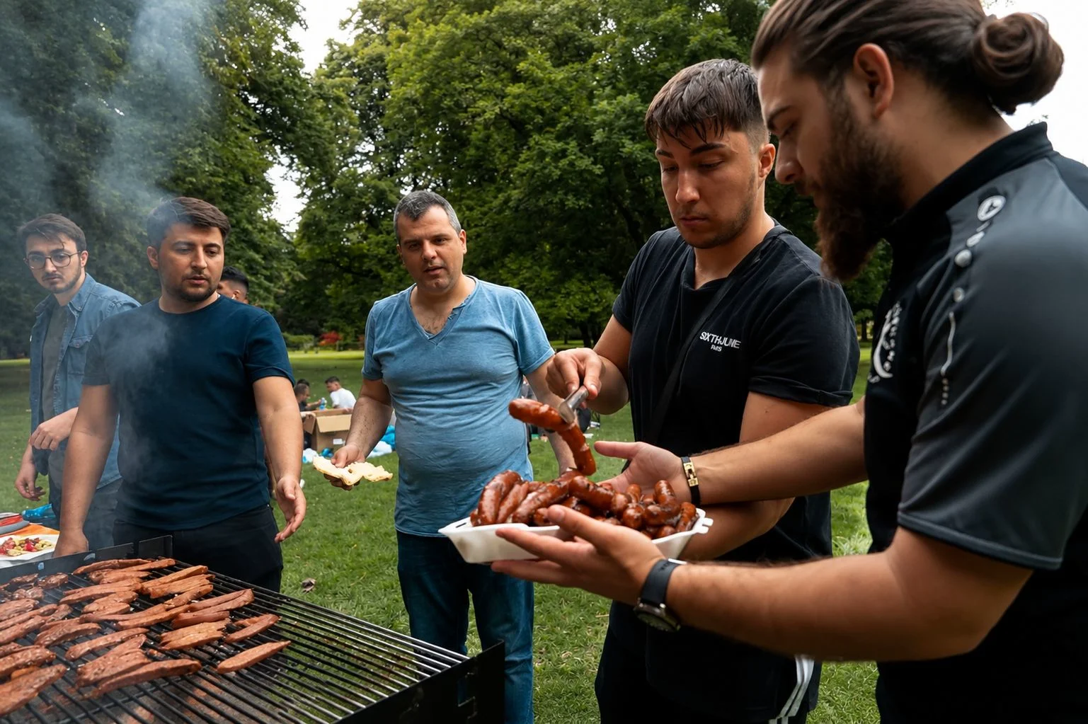 Grillfest im Park