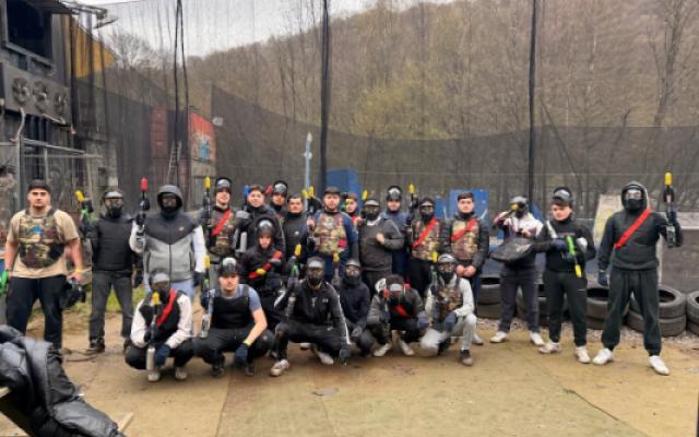Paintball-Ausflug