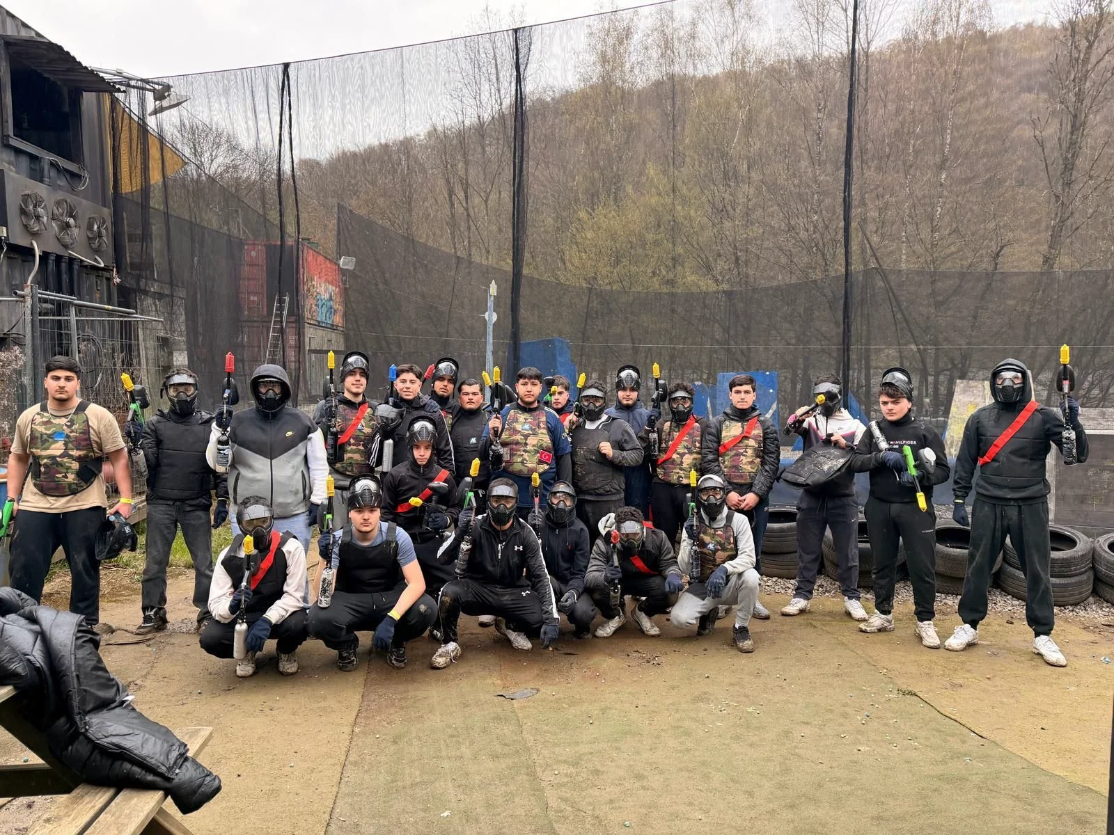 Paintball-Ausflug