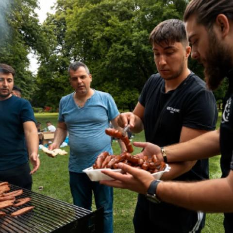 Grillfest im Park